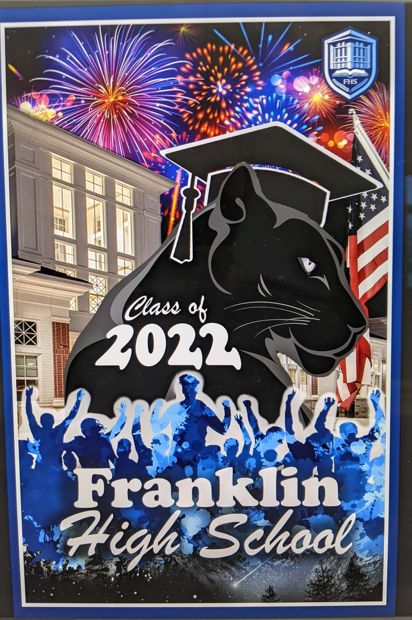 Franklin High School yearbook cover